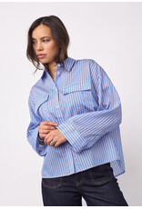 Co'Couture Anica Pinstripe Shirt