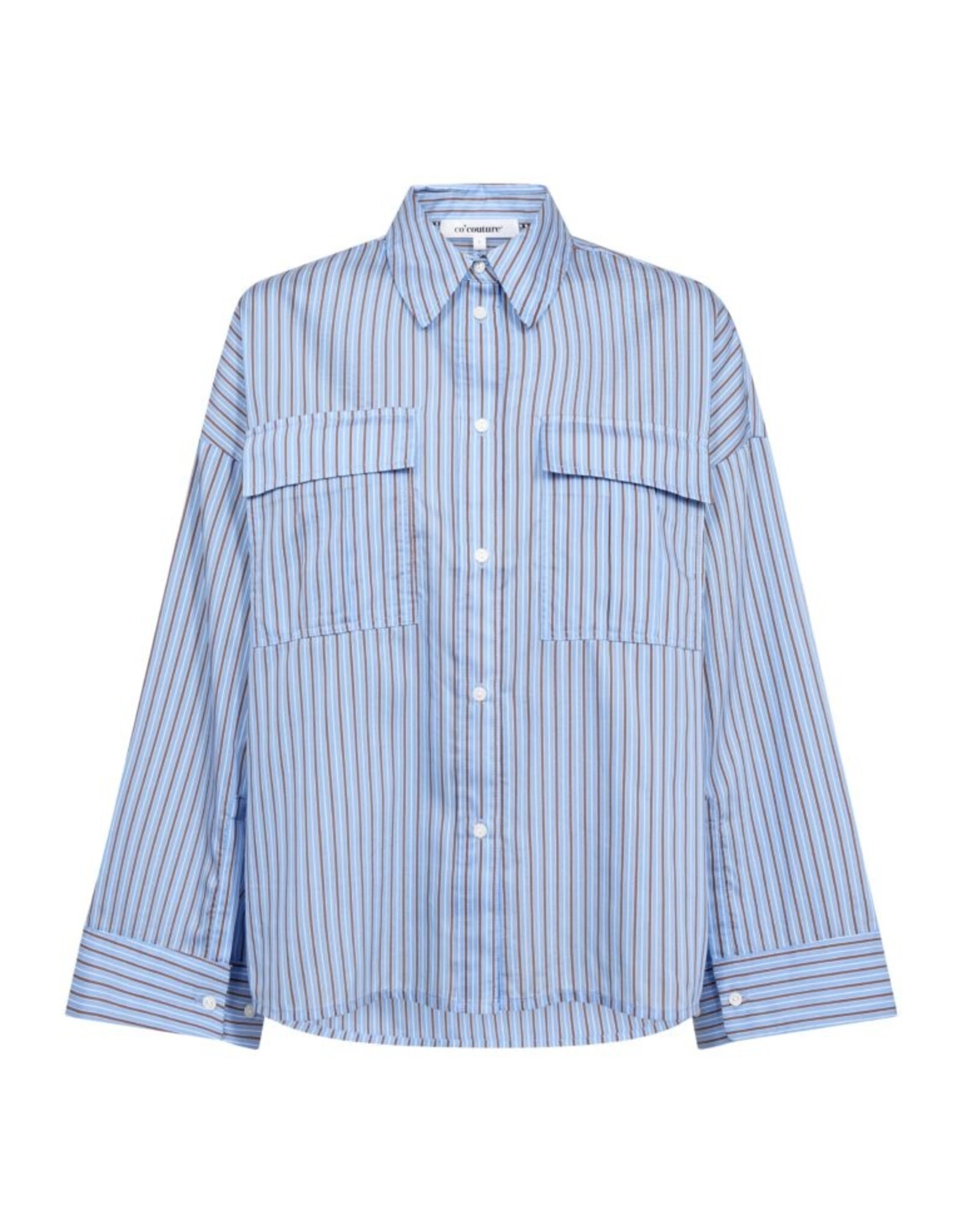 Co'Couture Anica Pinstripe Shirt