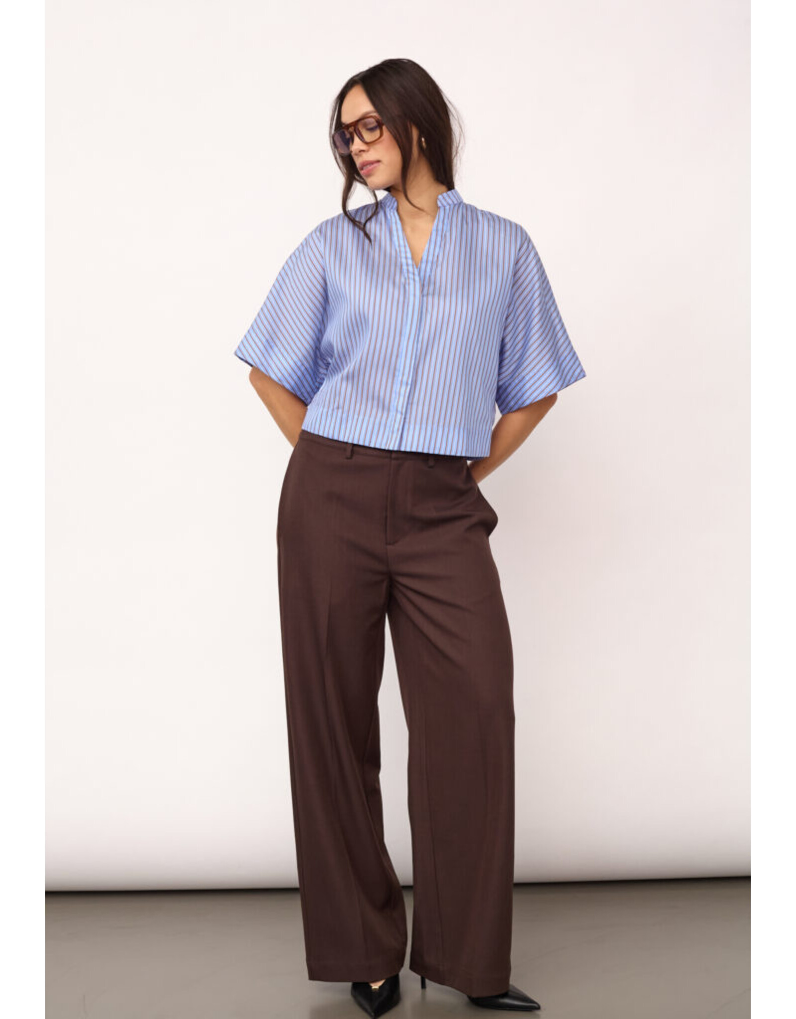 Co'Couture Anica Crop Shirt