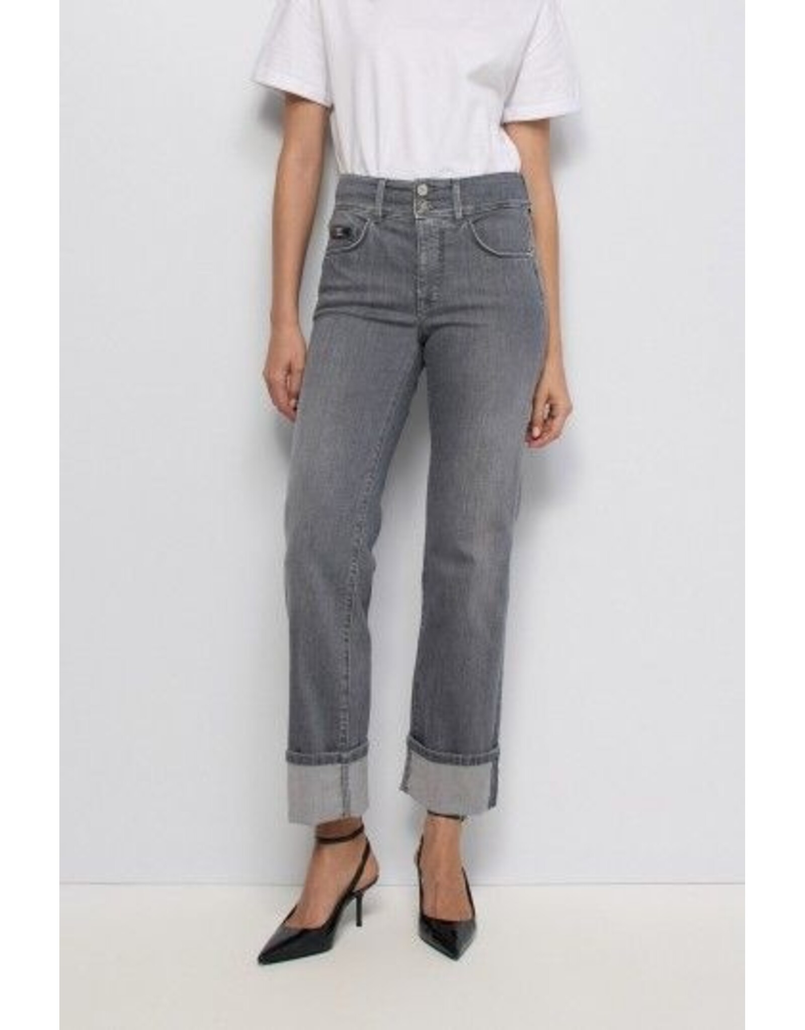 Salsa Jeans  Secret Straight Denim Grey
