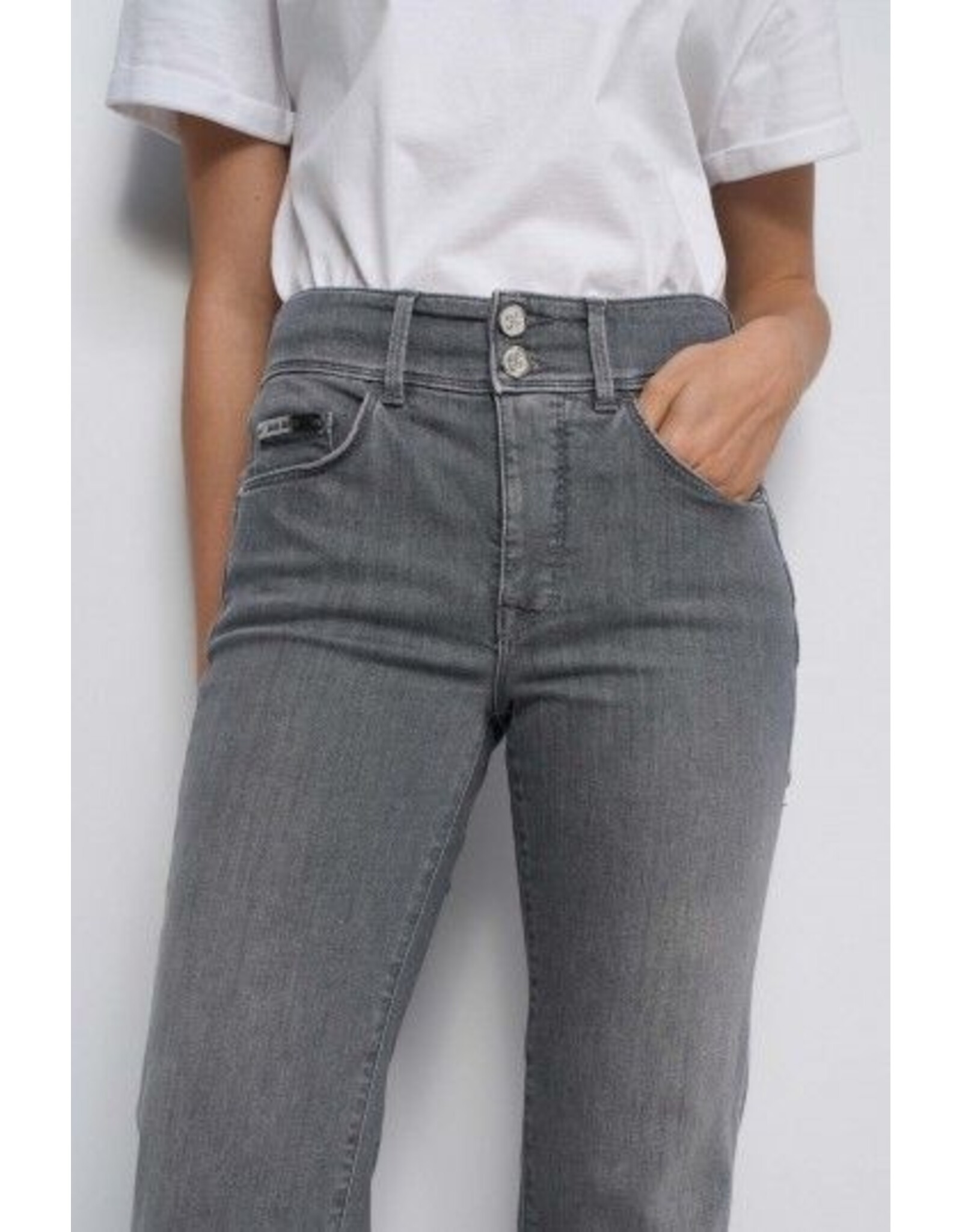 Salsa Jeans  Secret Straight Denim Grey