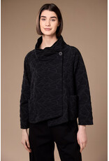 Peruzzi Textured Cross Over Jacket