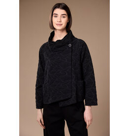 Peruzzi Textured Cross Over Jacket