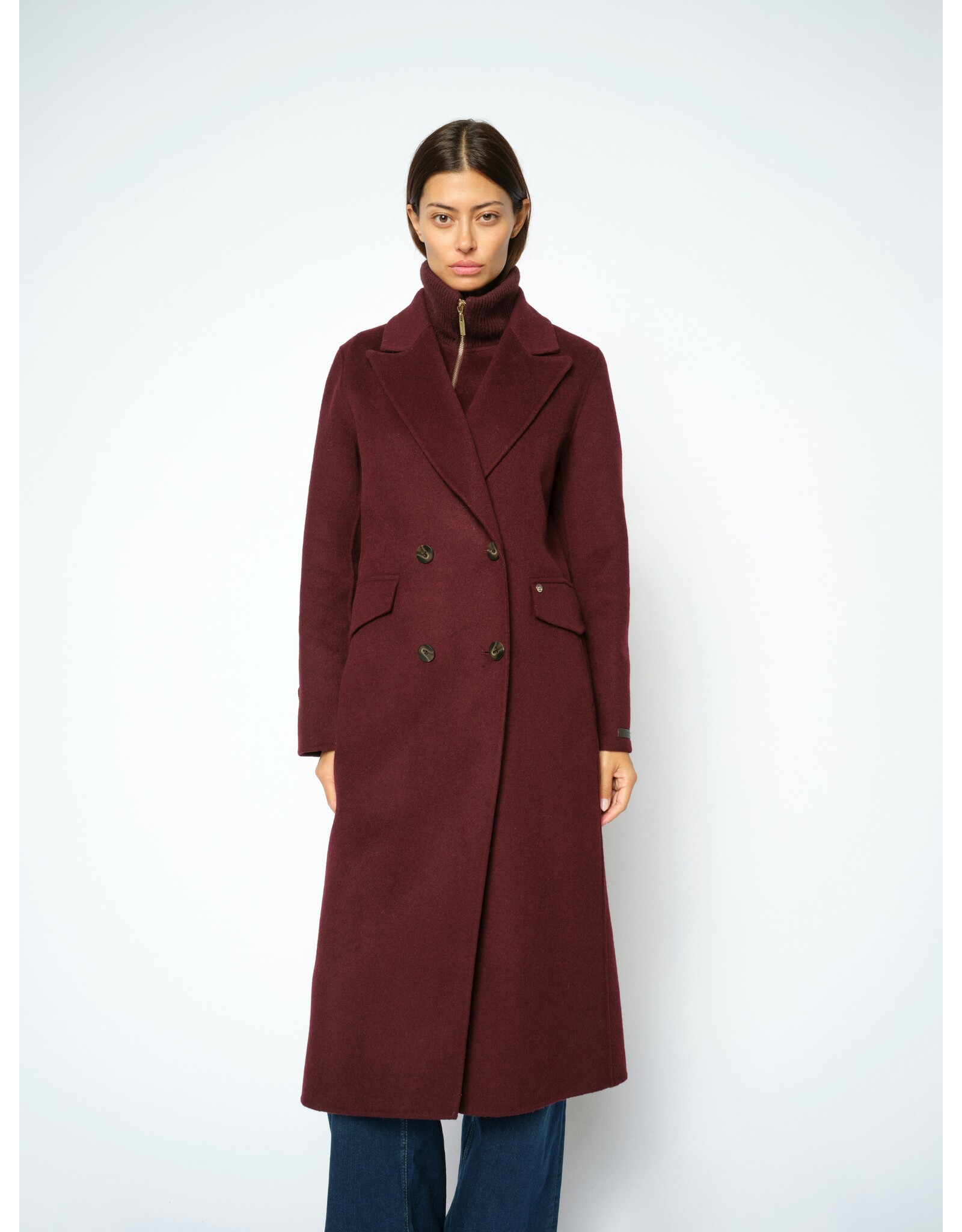 Mos Mosh Alva Loisa Mock Neck Coat