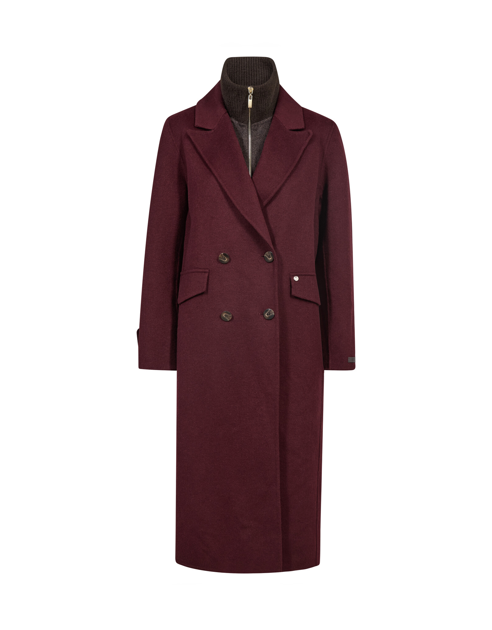 Mos Mosh Alva Loisa Mock Neck Coat