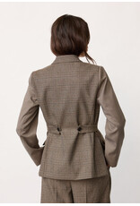 Co'Couture Check Fitted Blazer