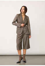 Co'Couture Check Fitted Blazer