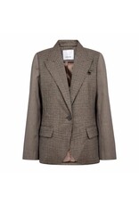 Co'Couture Check Fitted Blazer