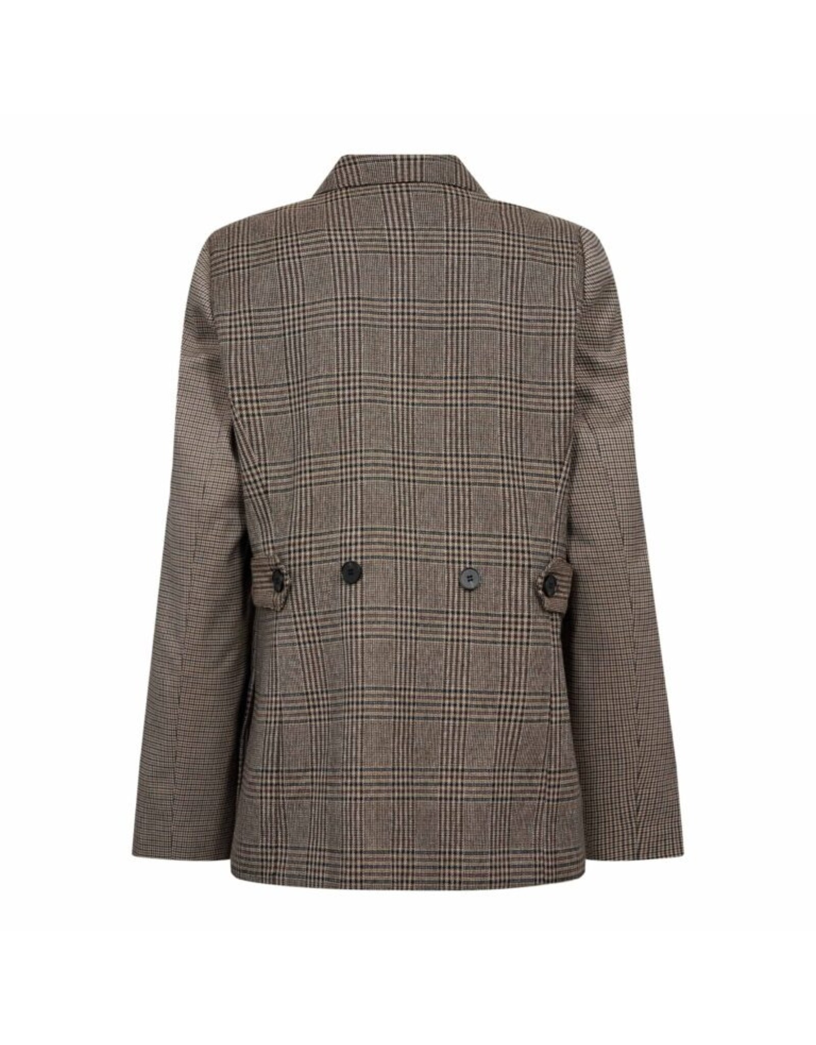 Co'Couture Check Fitted Blazer
