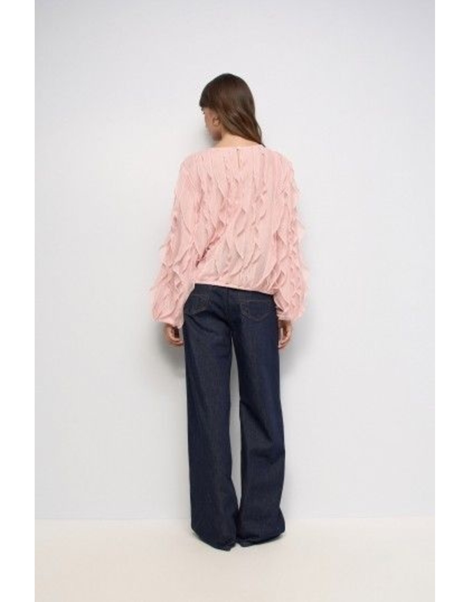 Salsa Jeans Ruffled long sleeve top