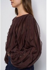Salsa Jeans Ruffled long sleeve top