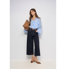 Salsa Jeans Culotte cropped jean dark wash