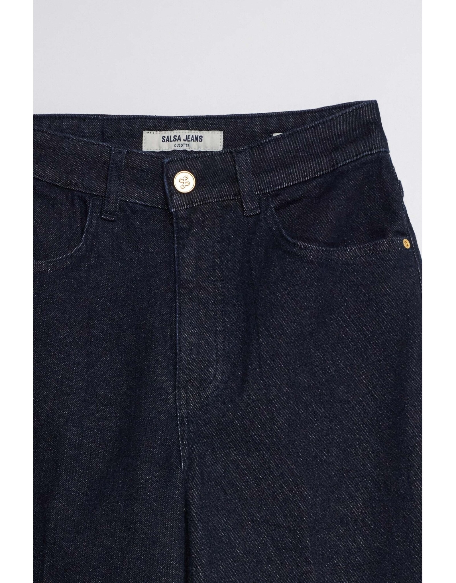 Salsa Jeans Culotte cropped jean dark wash
