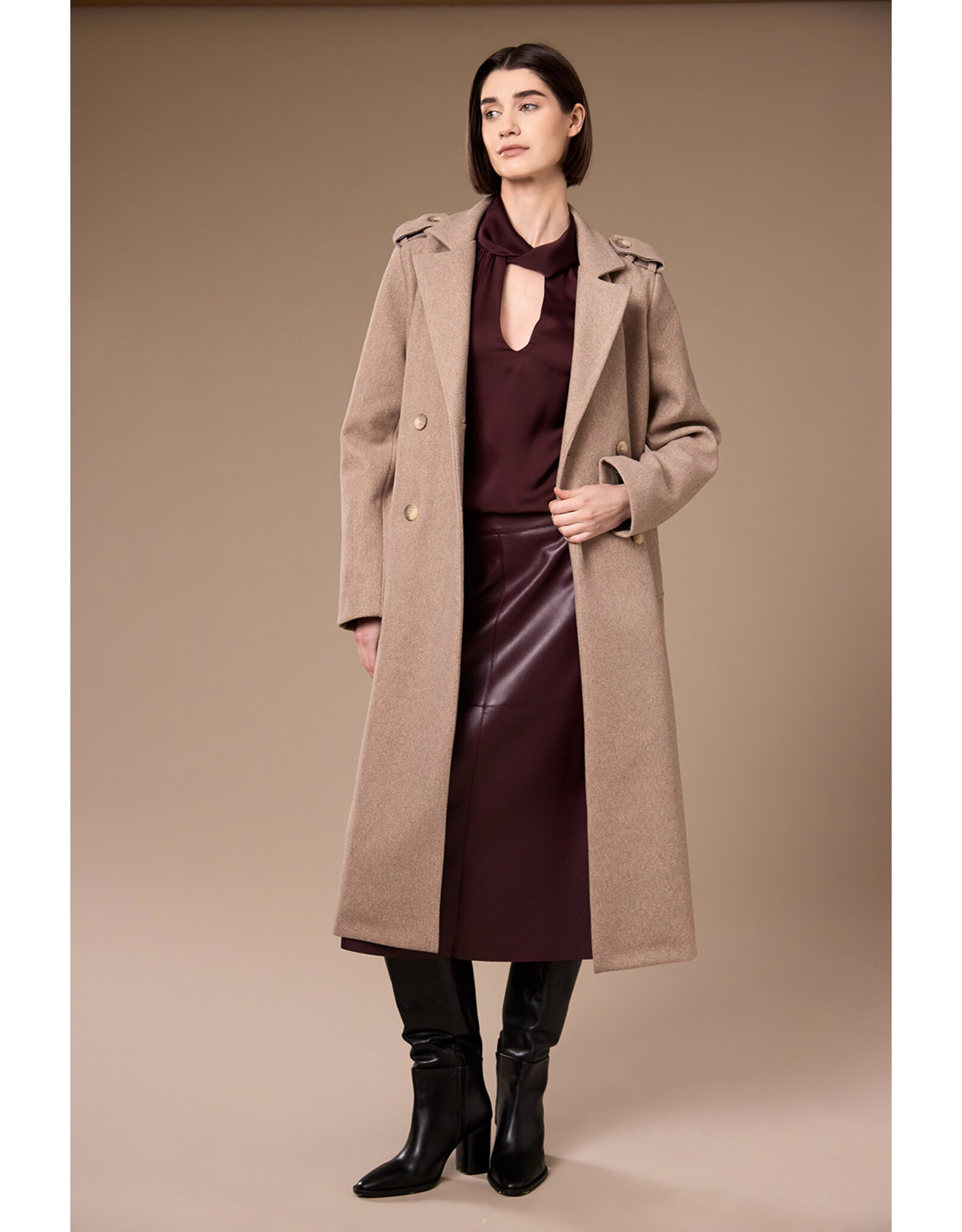 Peruzzi LONG WOOL COAT