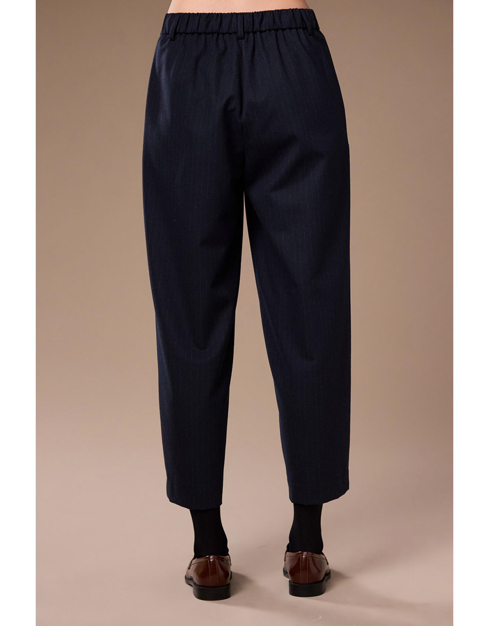 Peruzzi Shadow Stripe Barrel Trouser