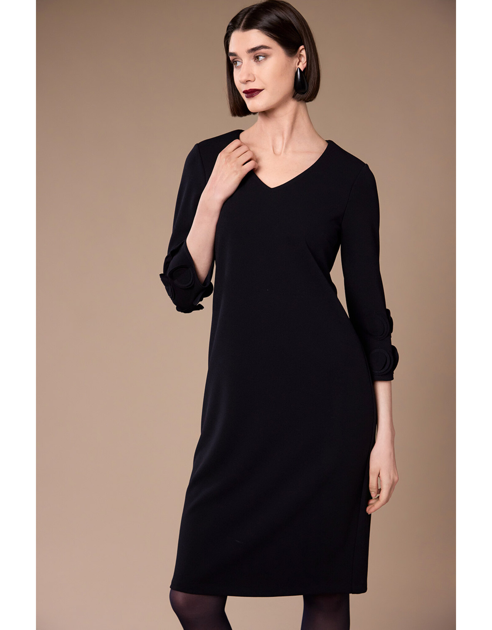 Peruzzi Frill Sleeve Dress