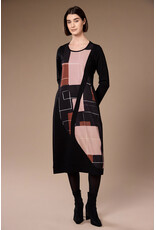 Peruzzi Panel Print Dress