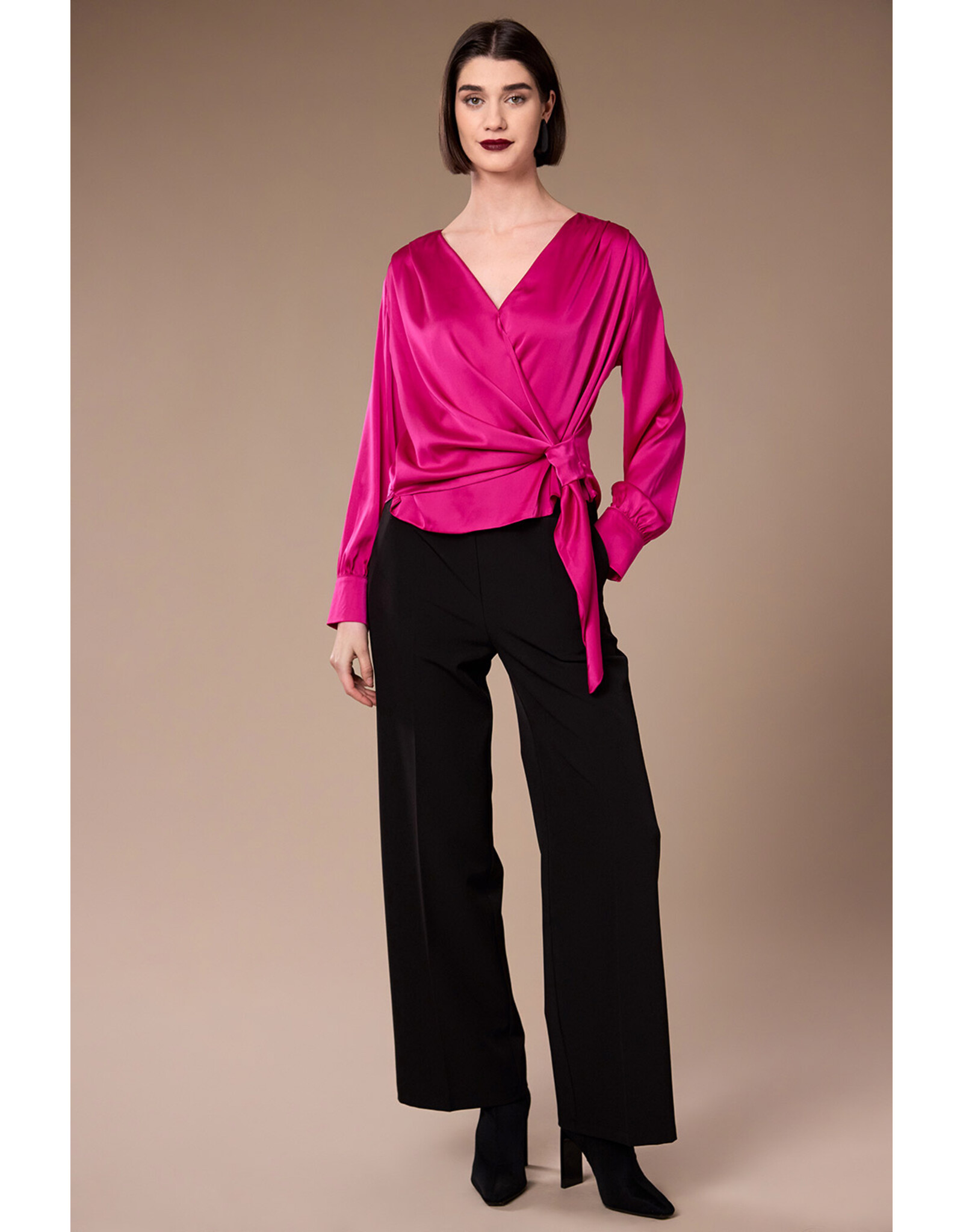 Peruzzi Crossover Blouse