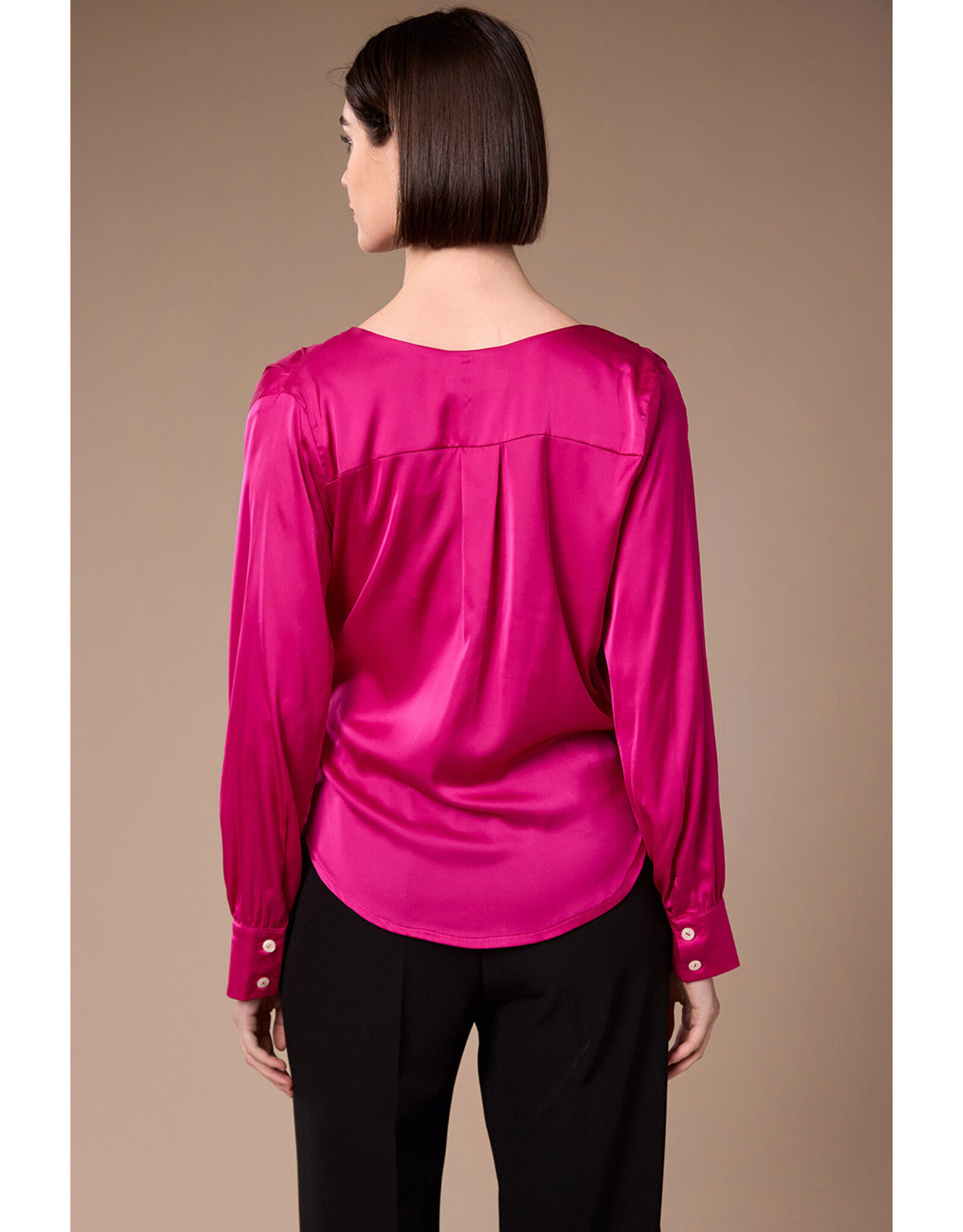 Peruzzi Crossover Blouse