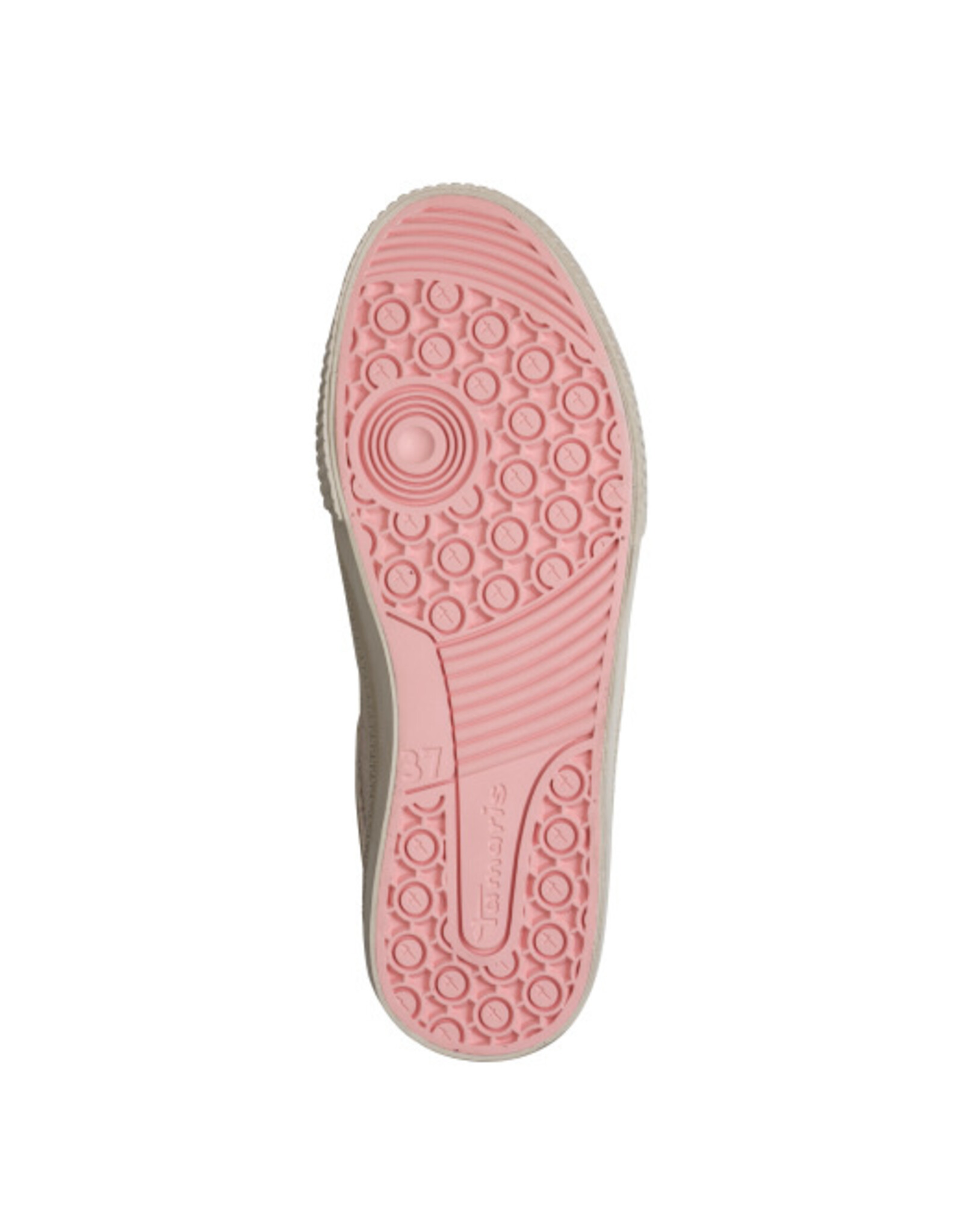 Tamaris Taupe Glitter Trainer