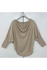 d.e.c.k Cowl Neck Top
