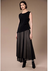 Peruzzi Tulle Black Dress