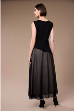 Peruzzi Tulle Black Dress