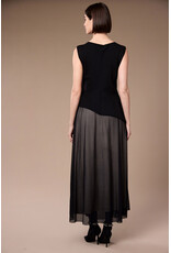Peruzzi Tulle Black Dress