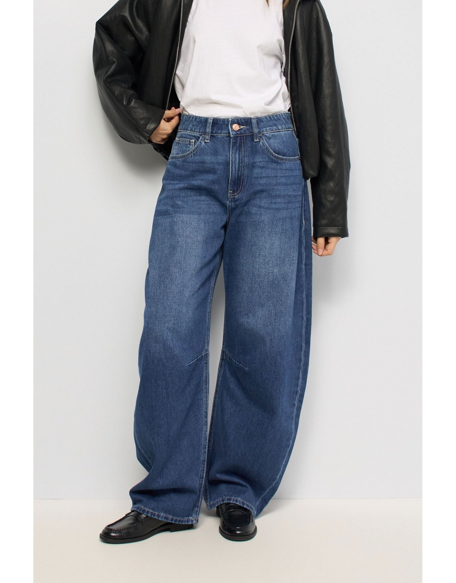 Salsa Jeans High rise Barrel leg jean