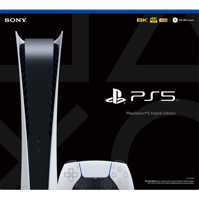 Sony PlayStation 5 Console and PlayStation 5 - DualSense Wireless Controller