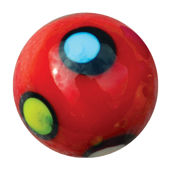 Polka - rood 16mm