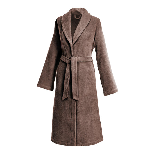 dreamflor ROCKY BROWN | LADIES'  ROBE WITH SHAWL COLLAR