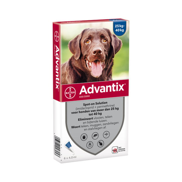 Advantix Advantix Hond 400 - 6 x 4,0ml