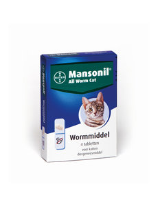 Mansonil BAYER MANSONIL ALL WORM CAT 4T
