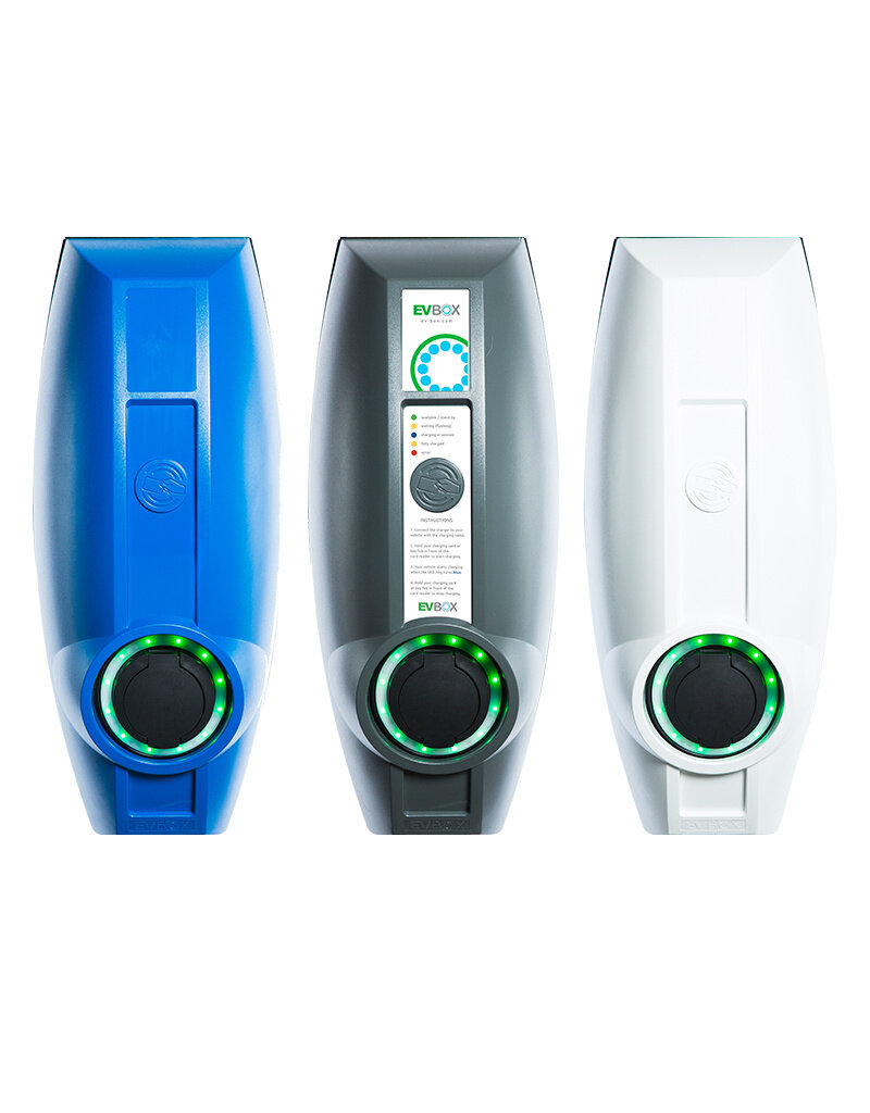 EVBox BusinessLine - 2 x 22 kW lader voor zakelijk gebruik - 4e generatie