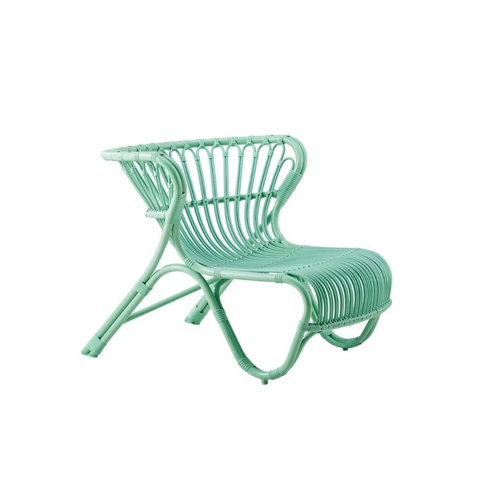 Exterior FOX Lounge Chair - Aluminium Mint Green