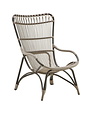 Exterior Monet High Back Chair - Exterior - Moccachino