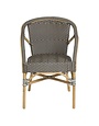 Affaire Madeleine chair Cappuccino w/white dots