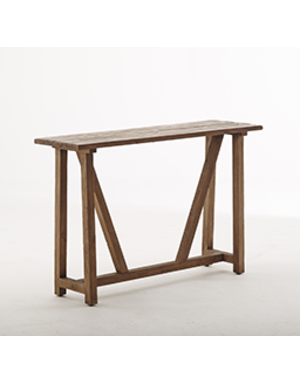 Teak Lucas Console Reclaimed Teak 140x40x90 cm