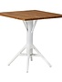 Affaire Nicole Cafe Table Base. White. ,Assorted tops available separately