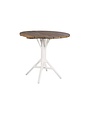 Affaire Nicole Cafe Table Base. White. ,Assorted tops available separately