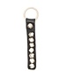 Campomaggi Genuine leather. Key holder w studs matera. Red