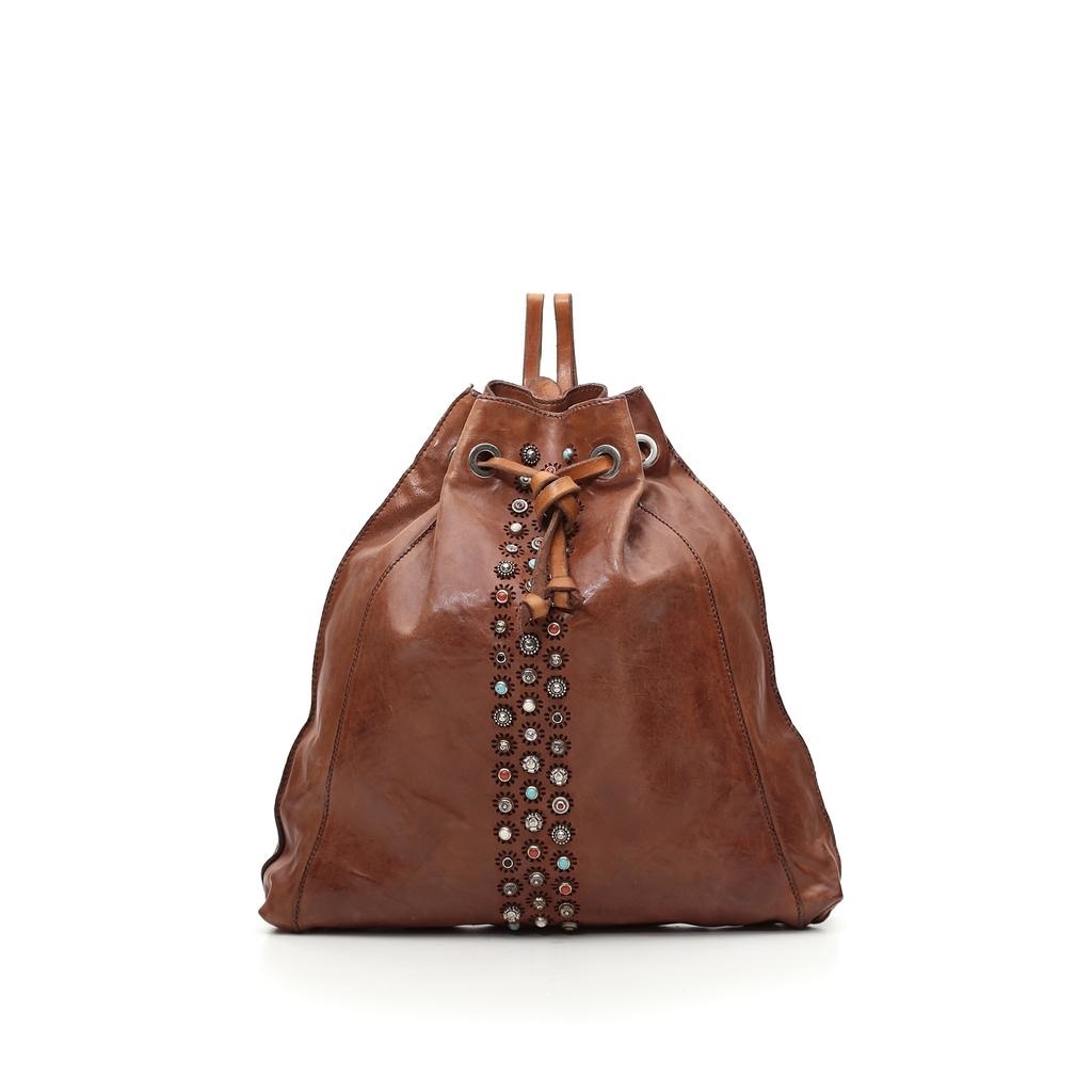 campomaggi leather backpack