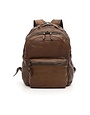 Campomaggi Backpack. Genuine Leather. Military Green.