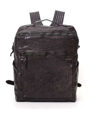 Campomaggi Backpack. Genuine Leather. Grigio.