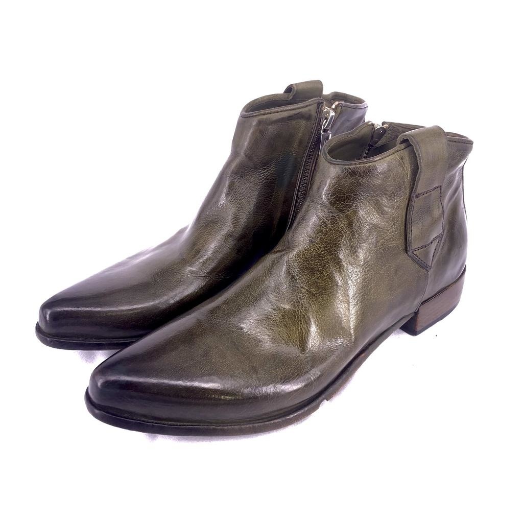 Lemargo Lemargo handmade footwear. Buffalo. Olive. Size 35