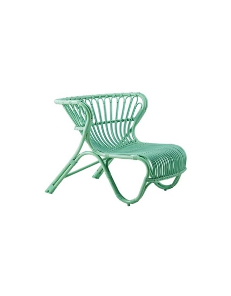 Exterior FOX Lounge Chair - Aluminium Mint Green
