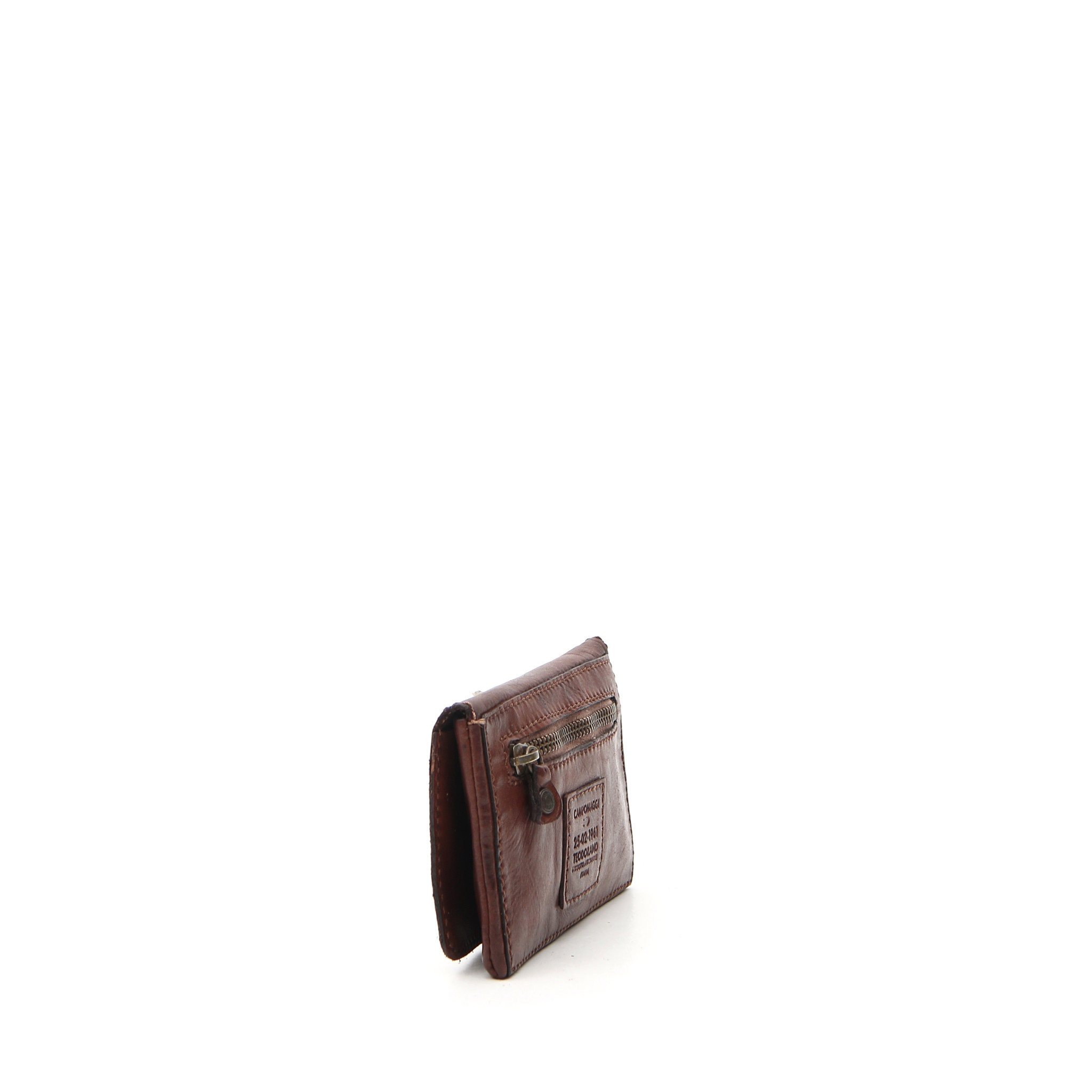 Campomaggi Small Pouch. Genuine Leather. Moro.