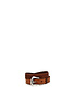 Campomaggi Belt. Leather + Multi Seams. P/D Cognac. S85