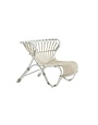Exterior FOX Lounge Chair - Alurattan Dove white